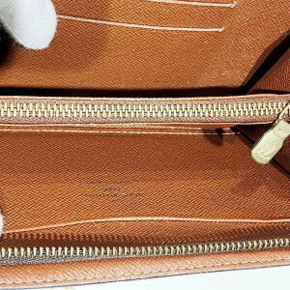 Louis Vuitton Long Porte Wallet Zip Monogram Monnaie - Picture 1 of 8